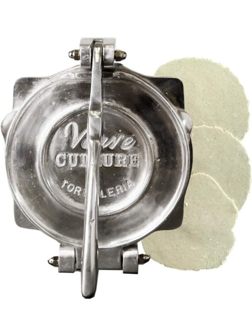 Large Aluminum Tortilla Press & Quesadilla Maker - 9” Street Taco Aplastador